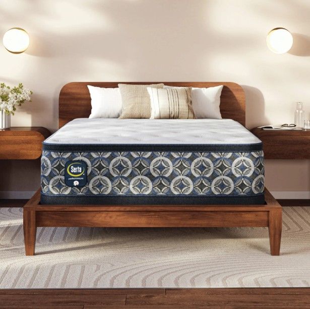 Serta® Cascade Canyon 14" Innerspring Plush Pillow Top Twin Mattress-1
