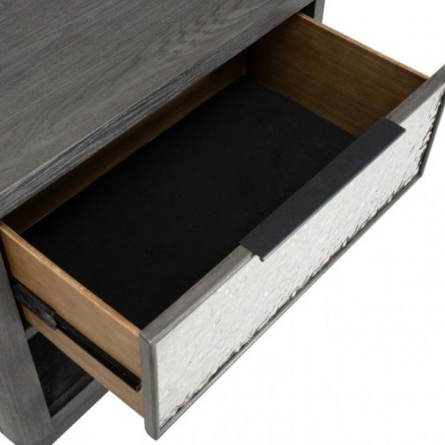 Furniture of America® Sterling West Ash Gray One-Drawer Nighstand-4