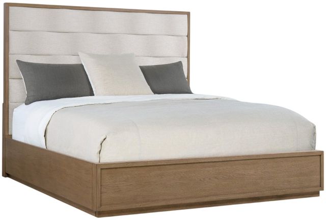 Hooker® Furniture Sonnet Savile Oatmeal/Wren King Upholstered Panel Bed-0