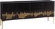 Basset Mirror Kali Fynn Black/Brushed Gold Iron Sideboard-0
