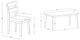 Powell® Daly 5-Piece Natural/Sand Dining Table Set-2