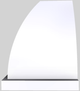 Vent-A-Hood® Designer Series 60" White Wall Mounted Range Hood-4