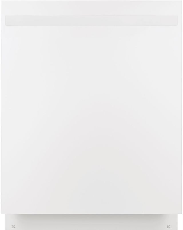 GE® 24" White Built-In Dishwasher-0
