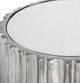 Uttermost® Echo Polished Dark Nickel Drink Table-2