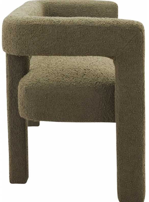 Meridian Furniture Athena Olive Upholstered Bench-2