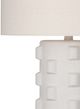 Bassett Mirror Mellette White Table Lamp-2