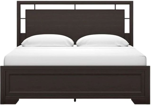 Signature Design by Ashley® Covetown Dark Brown Full Panel Bed-1