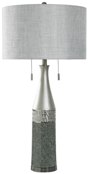 StyleCraft Compas Silver Table Lamp-0