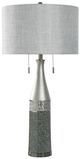 StyleCraft Compas Silver Table Lamp-0