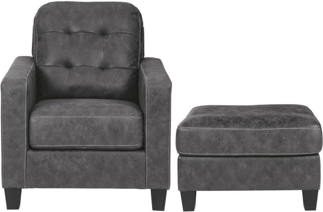 Venaldi Ottoman - Gunmetal