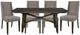 Liberty Furniture Double Bridge 5-Piece Dark Chestnut/Gray Optional Trestle Dining Set-0