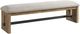 Intercon Landmark Beige/Weathered Oak Backless Bench-0
