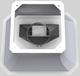 Vent-A-Hood® Designer Series 36" White Island Range Hood-2