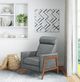 Albany Industries Adele Gray Manual Recliner-1
