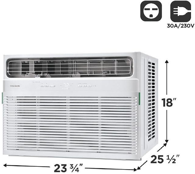 Frigidaire® 18,000 BTU White Window Mount Air Conditioner-3