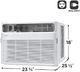Frigidaire® 18,000 BTU White Window Mount Air Conditioner-3