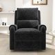 Northfield Living Black Swivel Rocking Recliner Massage Chair-1