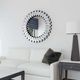 Bassett Mirror Baka Silver Wall Mirror-4