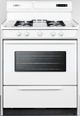 Summit® 30" White Freestanding Gas Range-0