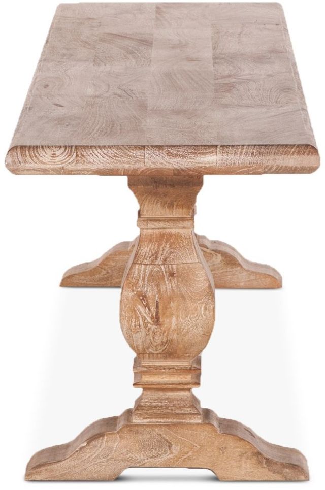 Home Trends & Design San Rafael Antique Oak Bench-1