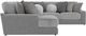 Jackson Furniture Canyon 4-Piece Gray/Platinum/Zinc Left-Arm Facing Sectional-4