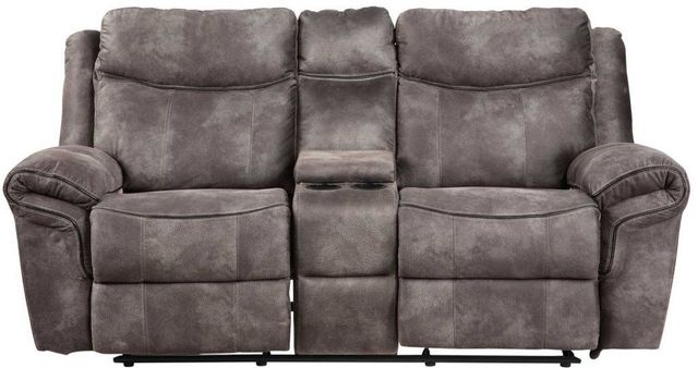 Steve Silver Co. Nashville Gray Manual Reclining Loveseat-3