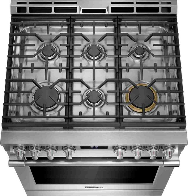 Frigidaire Professional® 30" Smudge-Proof® Stainless Steel Freestanding Gas Range-4