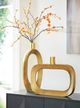 Signature Design by Ashley® Lawtonville Antique Gold 22" Vase-4