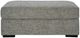 Signature Design by Ashley® Dunmor Graphite Ottoman-1