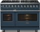 Viking® 5 Series 48" Squall Pro Style Dual Fuel (LP) Range with Polished Chrome Trim-2