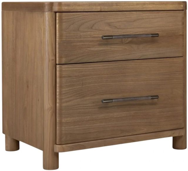 Modus Furniture Hollis Cabin Glow 2-Drawer Nightstand-0