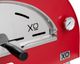 XO 29" Red Countertop Natural Gas and Wood Pizza Oven-4