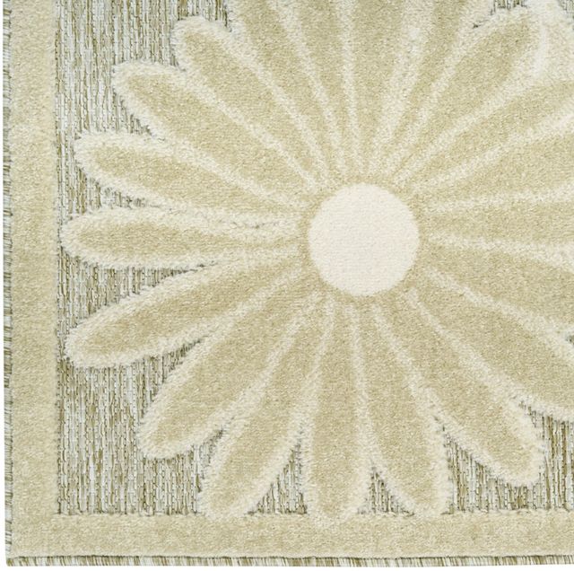 Nourison Home™ Aloha Ivory Sage 5'x8' Style 1 Area Rug-4