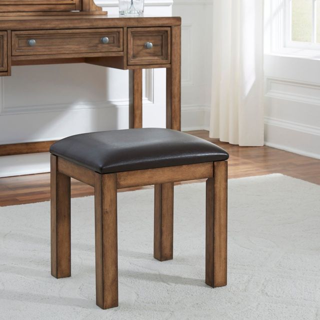 homestyles® Sedona Toffee Vanity Bench-3