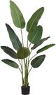 Monarch Specialties Inc. Green/Black 60" Artificial Potted Bird Of Paradise Tree-0