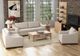 International Furniture Direct Natural Parota Beige Sofa-1