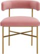 TOV Furniture Kim Blush Performance Velvet Chair-0