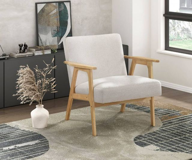 Homelegance® Omara Beige/Natural Accent Chair-1