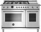 Bertazzoni Heritage Series 48" Stainless Steel Pro Style Dual Fuel Range-0