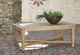 Signature Design by Ashley® Carter Hall Beige Wooden Outdoor Cocktail Table-2