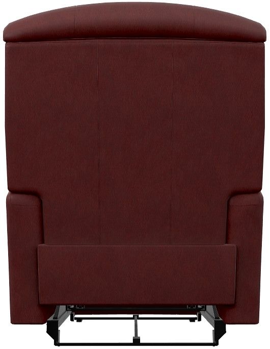 La-Z-Boy® Reed Wine Leather Power Wall Recliner with Headrest and Lumbar-4