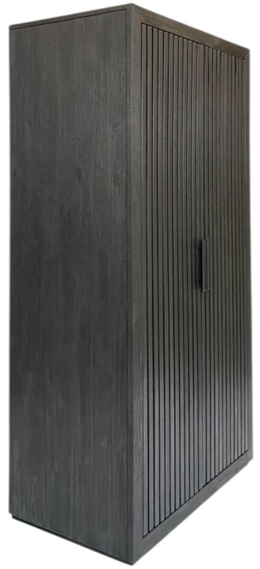 Nest Home Collections Reed Ebony Black Tall Cabinet-0