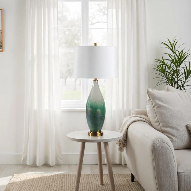 Renwil® Everren Wave Green Table Lamp-1