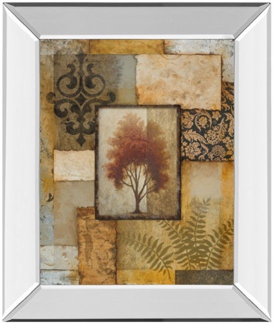 Classy Living Red Tree Patch Wall Art-0