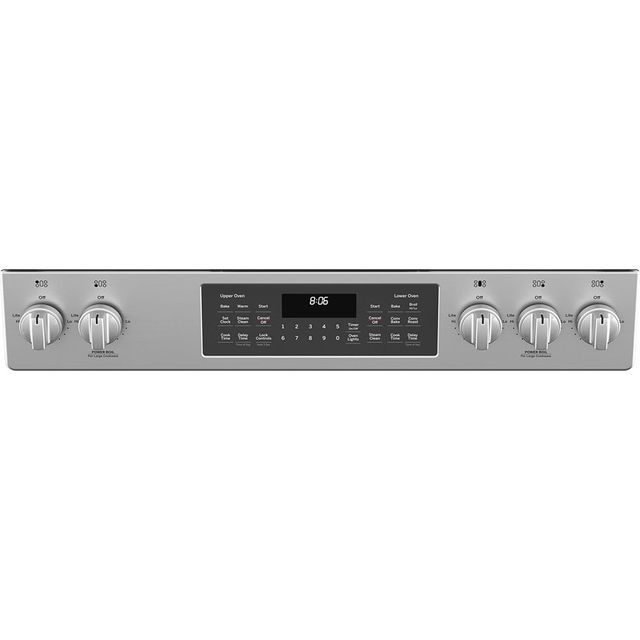 GE® 30" Stainless Steel Slide In Gas Range-1