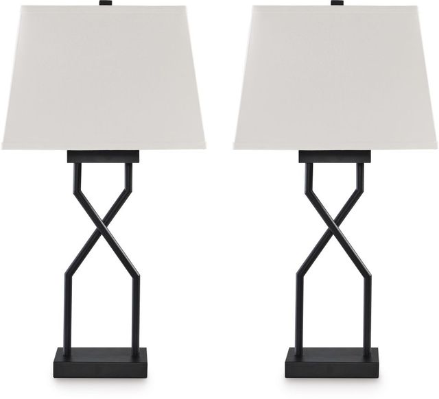 Signature Design by Ashley® Brookthrone Black Table Lamp-1