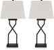 Signature Design by Ashley® Brookthrone Black Table Lamp-1