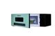 Unique Appliances Classic Retro 30" 1.2 Cu. Ft. Mint Green Over the Range Microwave-2