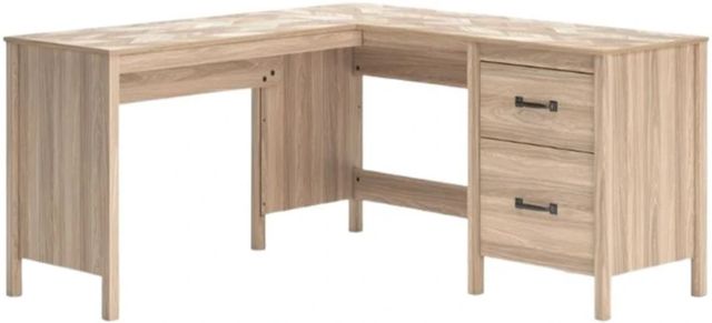 Signature Design by Ashley® Battelle Tan Office Desk with Return-0