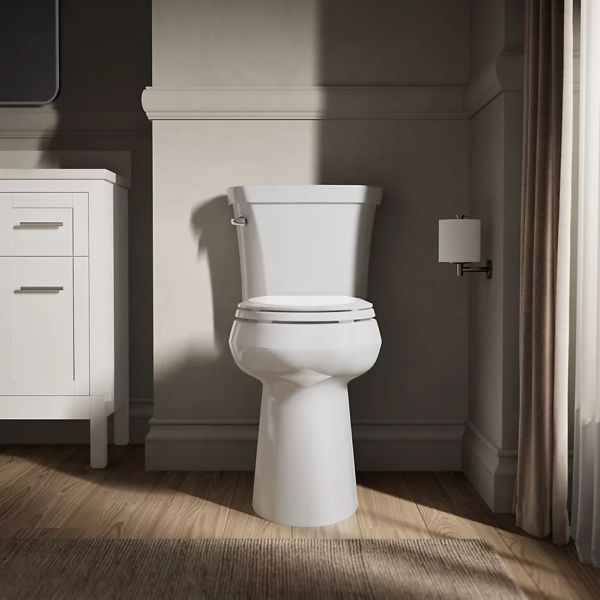 KOHLER® Highline® White Elongated Tall Elongated Toilet Bowl-2